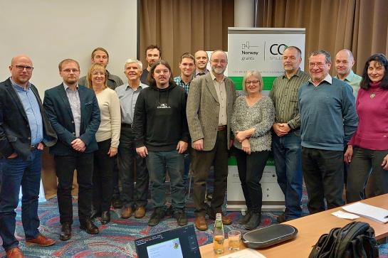 Setkání řešitelů projektu CO2-SPICER v Brně.